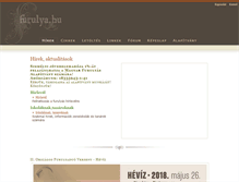 Tablet Screenshot of furulya.hu