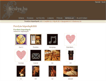 Tablet Screenshot of kepeslap.furulya.hu